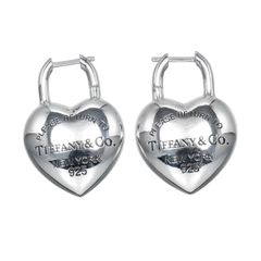 【TIFFANY&Co.】ティファニー リターントゥティファニー フルハート シルバー925 レディース 21g ピアス