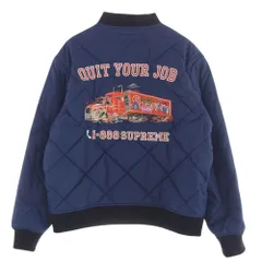 Supreme Quit Your Job Quilted Work Jacket (FW21) - $198