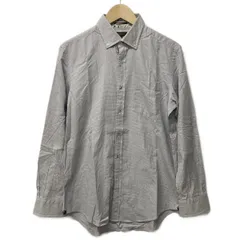PaulSmith(ポールスミス) 長袖シャツ サイズL メンズ - 白×ブルー チェック柄