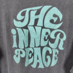 Nowear ノーウェア Tシャツ バックプリント チャコール Lサイズ メンズ 古着 ストリート アースカラー