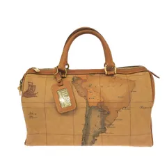 PRIMA CLASSE プリマクラッセ  ボストンバッグ キャメル PVC レディース　240001137179