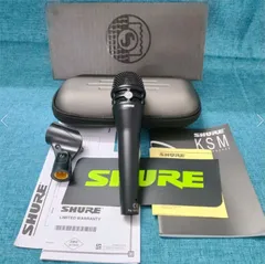 【中古】SHURE KSM8 N-J ダイナミックマイク ケース付き 美品】SHURE KSM8 N-J ダイナミックマイク ハードケース付き