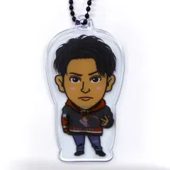 【中古】雑貨 山下健二郎(三代目 J SOUL BROTHERS) クリアチャーム TV衣装 真顔ver. 居酒屋えぐざいるオンラインカプセル第2弾景品