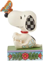 【中古】フィギュア Snoopy Butterfly on Nose 「PEANUTS(SNOOPY)」 ジム・ショアシリーズ スタチュー