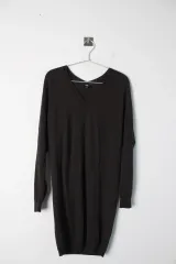 UNIQLO(ユニクロ) ウール 100 % ロング ニット WOMAN S