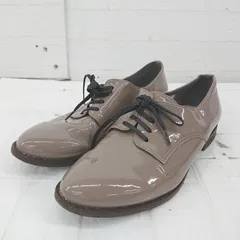 ◇ JELLY BEANS ジェリービーンズ シンプル きれいめ レースアップ シューズ サイズ22 1/2 ブラウン系 レディース P  【1307150015618】