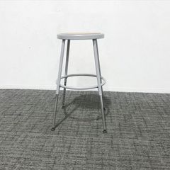 ハイチェア スツールテレッグ2.0 足置き用リング付  グレー