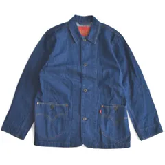 Levi's RED リーバイスレッド デニムエンジニア―コート デニムジャケット サイズS インディゴ メンズ A2691-0000
