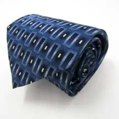 ミッソーニ ブランド ネクタイ シルク 小紋柄 総柄 伊製生地 PO メンズ ブルー Missoni 【中古】