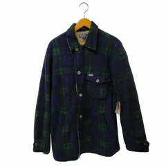 ポロバイラルフローレン Polo by RALPH LAUREN 90S USA製 ブラックウォッチ フリースジャケット メンズ JPN：M 