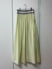 リバーシブル ロング丈スカート