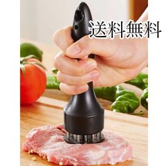 お肉の筋切り　ミートテンダライザー　肉プレス　バーベキュー　キャンプ