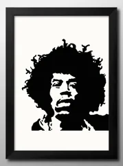 新品A2サイズ☆ ジミヘン アートポスターインクジェットプリント Amazon.co.jp: Jimi Hendrixジミヘンドリックスポスター歌手音楽