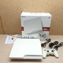 PS3本体 プレイステーション3 CECH-3000A 160GB クラシック・ホワイト コントローラー×1付属