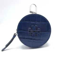 トリーバーチ ポーチ TORY BURCH ティア クロコ調レザー コインポーチ ナスカン付き 153391 0924 400 アウトレット レディース