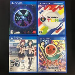 中古 PSVita 音楽リズムゲーム 4本セット