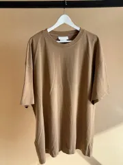 HNM ベージュ 半袖 Tシャツ 105