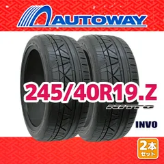 【AUTOWAY】 新品 245/40R19 サマータイヤ NITTO INVO 19インチ 2本セット 夏タイヤ オートウェイのサムネイル