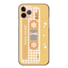 iPhone15plus ケース カバー iPhone15 プラス スマホケース ハードケース レトロ ポップ カセットテープ チェック おしゃれ かわいい おもしろ クリア カラー01