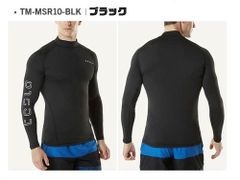 (テスラ)TESLA 長袖 水着  ラッシュガード　ブラック　L～2XL