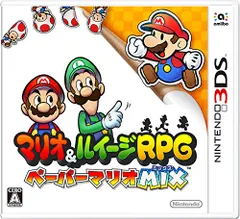【中古】マリオ&ルイージRPG ペーパーマリオMIX - 3DS