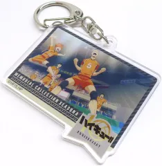 【中古】キーホルダー 烏野高校(田中ガッツポーズ) 「ハイキュー!! トレーディングアクリルキーホルダー メモリアルコレクション SEASON.4」