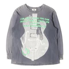 GOOD ENOUGH グッドイナフ Tシャツ サイズ:XL 90s 初期モデル グレッチギター ロングスリーブ Tシャツ ONIETAボディ チャコール トップス カットソー 長袖 90年代 アーカイブ ストリート ブランドのサムネイル