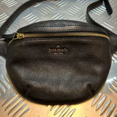 ケイトスペード　(kate spade)  ウエストポーチ　ボディバッグ　黒