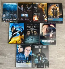 DVD 洋画【SF/アクション/スリラー】計9枚　まとめ売り