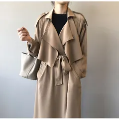 トレンチコート コート レディース 春 秋冬 スプリングコート ロングコート ロングカーディガン 羽織り 薄手 トレンチ アウター ジャケット カーディガン ロング デザイン 大きいサイズ きれいめ カジュアル yanshuang07