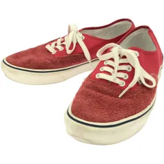 VANS ヴァンズ Comfycush Authent スニーカー 721356 レッド US10