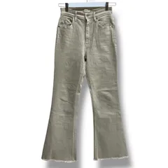 YANUK ヤヌーク GALLARDA GALANTE 別注 ガリャルダガランテ ブーツカットデニム ジーンズ デニムパンツ ストレッチ 57103503 SAND サンドベージュ サイズ23 レディース 秋 ゴーゴー古着久喜倉庫店 19 No.北742