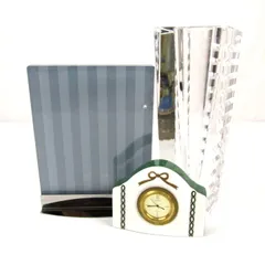 ウェッジウッド/和光他 フォトフレーム・置き時計・フラワーベース 3点セット ブランド まとめて 未動作 レディース 【中古】