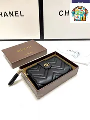 【今日特価】Gucci グッチ 新しい三つ折りショートウォレット 輸入羊皮で質感一流独特スタイル-WTO輸入2