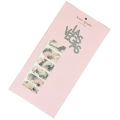 ケイト・スペード ニューヨーク kate spade NEW YORK ネイルシール ネイル アート ラスベガスコレクション 2種セット LASVEGAS 羽 カジノ トランプ ピンク系 ブラック系 ksp-nase-lasvegas