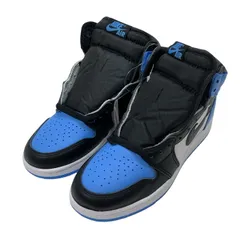 【中古美品】NIKE ナイキ FD1437-400 AIR JORDAN 1 RETRO HIGH OG GS エアジョーダン 1 レトロ シューズ 靴 スニーカー サイズ：23.5cm カラー：ブルー レディース 【166-241123-gm-09-fuz】