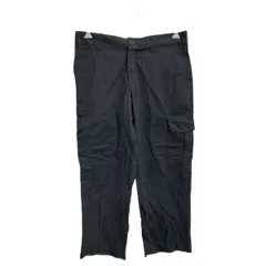Dickies ワークパンツ W34 ディッキーズ レギュラーストレート ブラック 古着卸 アメリカ仕入 2502-830