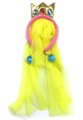【中古】アクセサリー(非金属) ピーチ姫 ロングベール付きカチューシャ 「スーパーマリオ」 ユニバーサル・スタジオ・ジャパン スーパーニンテンドーワールド限定