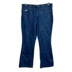 RUSTLER デニムパンツ L～XL ブルー ラスラー ジップアップ ジーンズ カジュアル フレア ベルボトム 古着卸 アメリカ仕入 2506-751