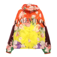 VALENTINO (ヴァレンチノ) フローラ ロゴプリント フーデッド ナイロンジャケット VV0CI3687F8 マルチのサムネイル