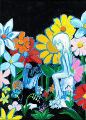 森と女 01「眠り」｜F3 油絵 原画｜現代アート・人物画・一点物 - メルカリ