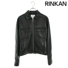ワッペンCourrèges クレージュ レザージャケット ロング ダッフル ワッペンCourrèges クレージュ レザージャケット ロング ダッフル