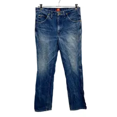 Wrangler デニムパンツ W34 ブルー ラングラー ジップアップ メキシコ製 アメカジ ジーンズ デニム 古着卸 アメリカ仕入 2508-464