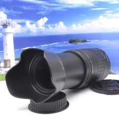 想い出を望遠で！Canon Zoom LENS EF90-300mm F4.5-5.6  イベントに大活躍 ！キヤノン 望遠レンズ Zoom LENS 交換レンズ 一眼カメラ EOS Kiss レンズフード