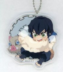 鬼滅の刃 嘴平伊之助 ufotable cafe 中国限定 アクリルキーホルダー