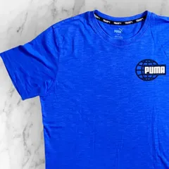 古着 スポーツ ブランド シンプル Tシャツ プーマ PUMA ブルー
