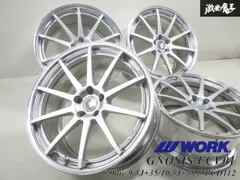 2024年製 超バリ溝 美品】WORK グノーシス CVS 20in 9.5J +50