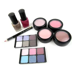 マークウィンズ アイシャドウ チークカラー ネイルカラー 9点セット コスメ まとめて 大量 レディース 【中古】