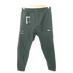 エフシーレアルブリストル F.C.Real Bristol FCRB タグ付き 4WAY STRETCH RIBBED PANTS FCRB-250037 ストレッチ リブド パンツ ナイロン 薄手 Mサイズ 緑 グリーンのサムネイル