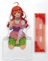 [중고] 아크릴 스탠드 아크릴 패널 나카노 오월 신작 일러스트 유니폼 앞치마 ver. 특대 아크릴 스탠드 [영화 오등분의 신부]